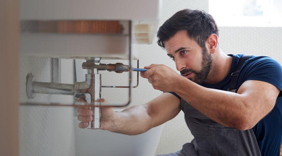 Tankless water heater installation in Hobbs, IN